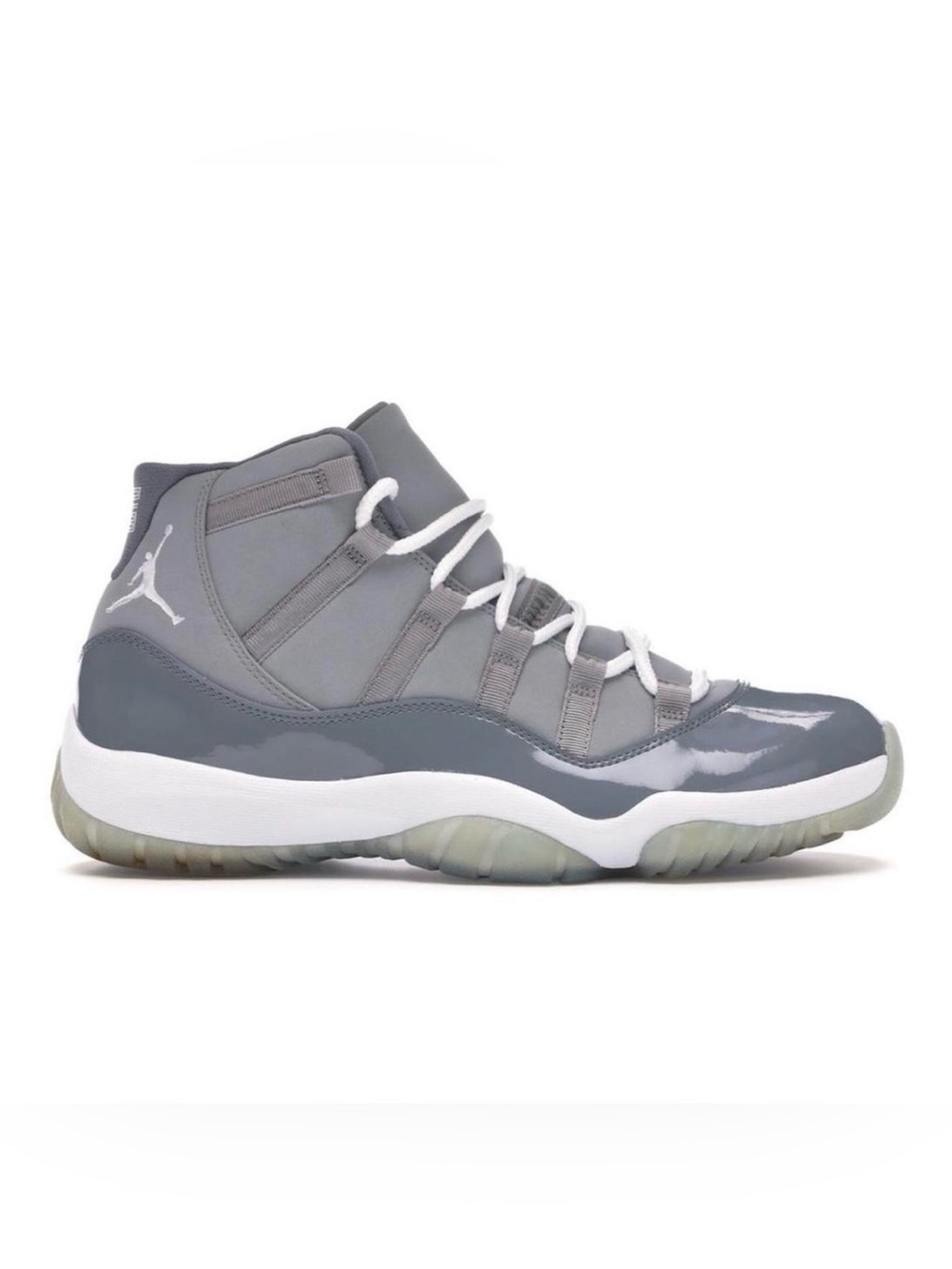 Men’s 9 Air Jordan 11 Retro High Top Cool Grey Shoes Basketball Sneakers